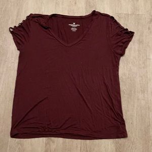American Eagle top size large